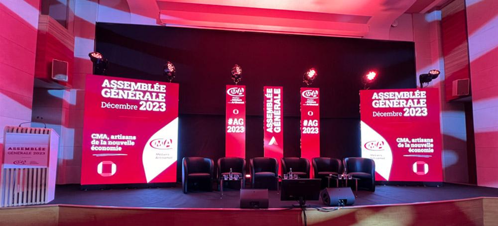 scenographie assemblée générale