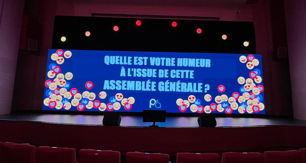 animation interactive événement