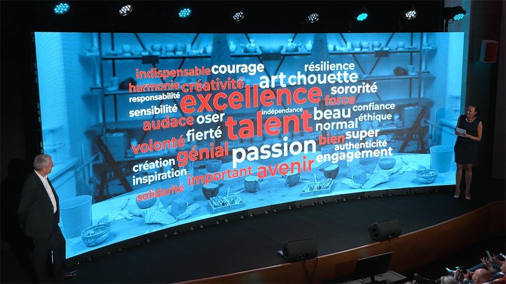 animation nuage de mots