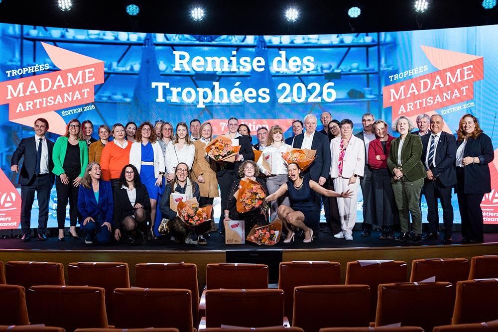 remise trophée photo lauréats