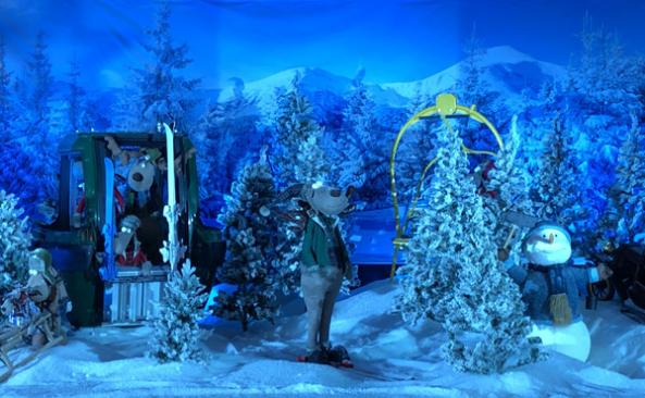 décor de fond de scène print