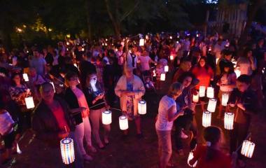 Claye Souilly Festivités 14 juillet 2016 retraite aux flambeaux 1