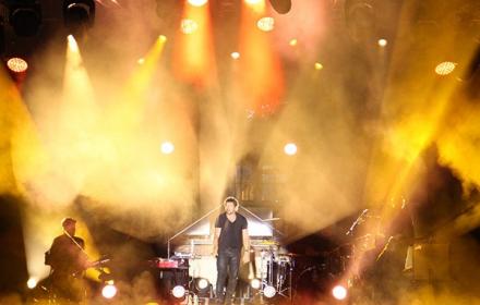 Organisation d'un concert de Patrick Bruel devant plus de 5000 personnes