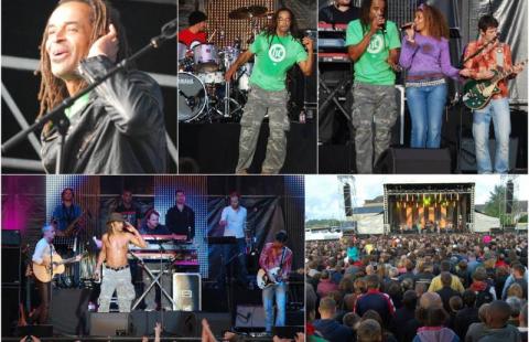 Concert extérieur Yannick Noah