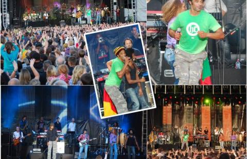 Concert extérieur Yannick Noah