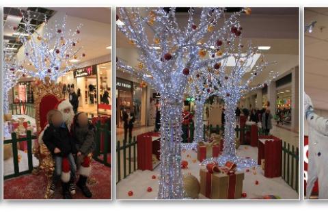 Animations déambulatoires en centre commercial en Ile-de-France pour Noël