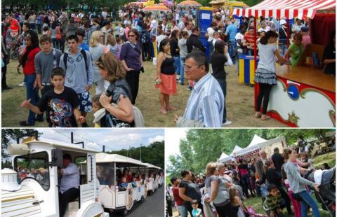 organisation de la fête de ville pour + de 10.000 personnes