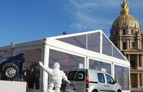 Conférence de presse aux invalides