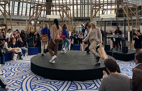 Organisation d'un défilé de mode au Printemps Haussmann à Paris 