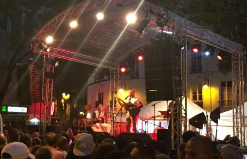 organisation d'un concert pour la fête de la musique sur Paris