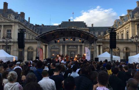 Prest'Agency, agence événementielle, organise un concert à Palais Royal à Paris