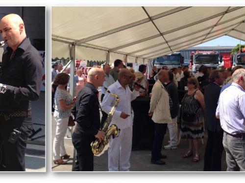 Inauguration des locaux d'une entreprise de BTP région IDF