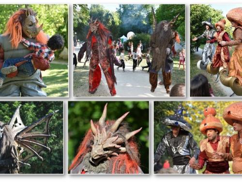 Fête de ville autour du thème de la mythologie en Ile-de-France