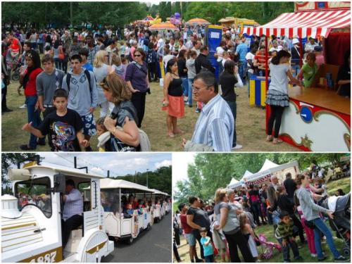 organisation de la fête de ville pour + de 10.000 personnes