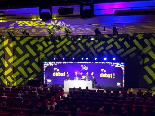 Transformation d'un auditorium pour une remise des prix