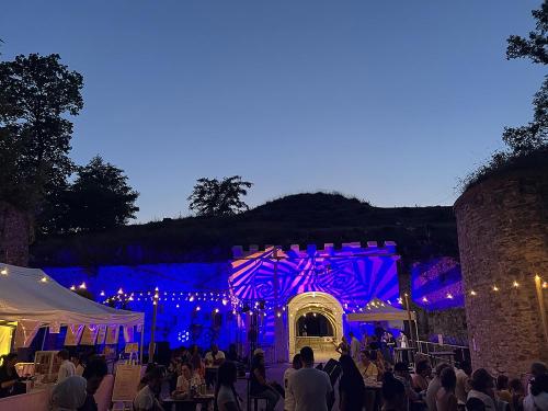 Soirée cinéma en plein air : transformer un site patrimonial en lieu de vie