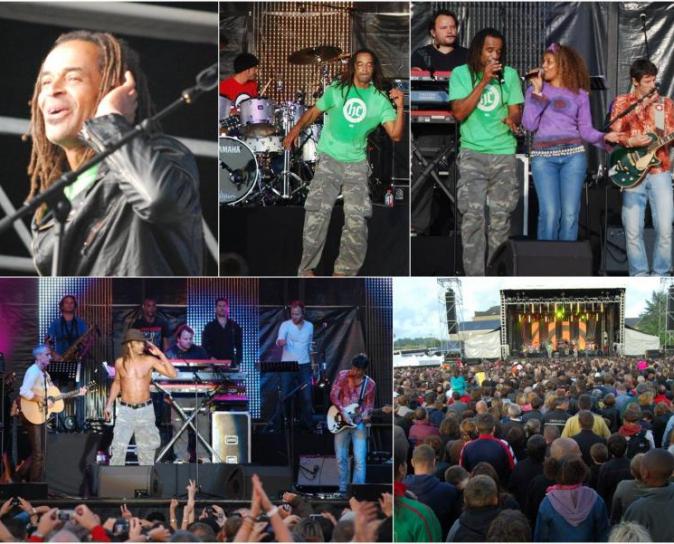 Concert extérieur Yannick Noah