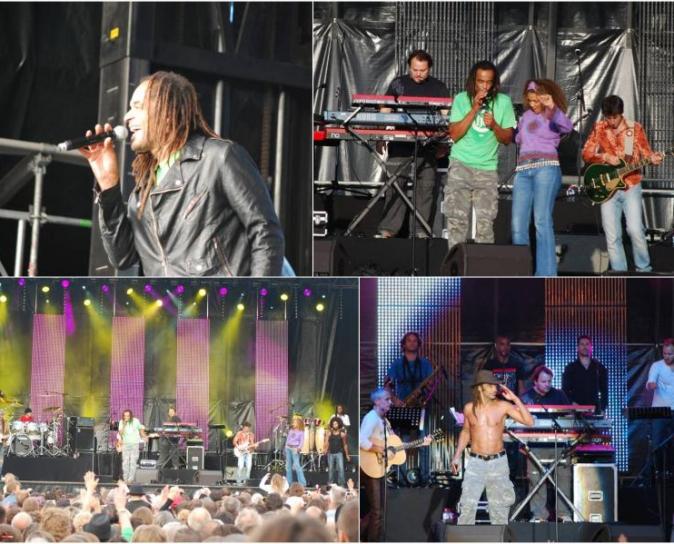 Concert extérieur Yannick Noah