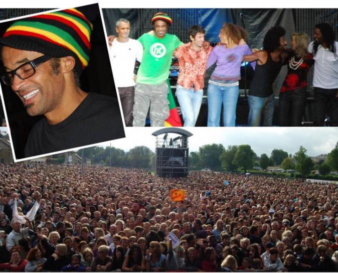 Concert extérieur Yannick Noah