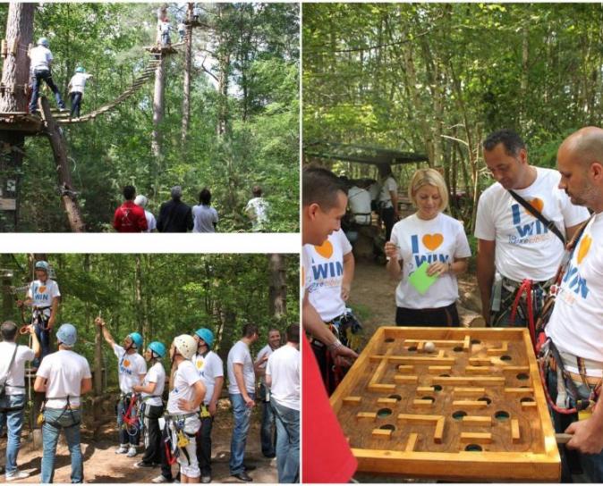 Séminaire Team building pour 100 collaborateurs