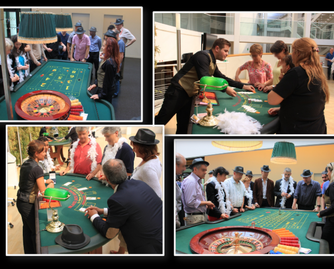 Soirée Casino pour un groupe scolaire