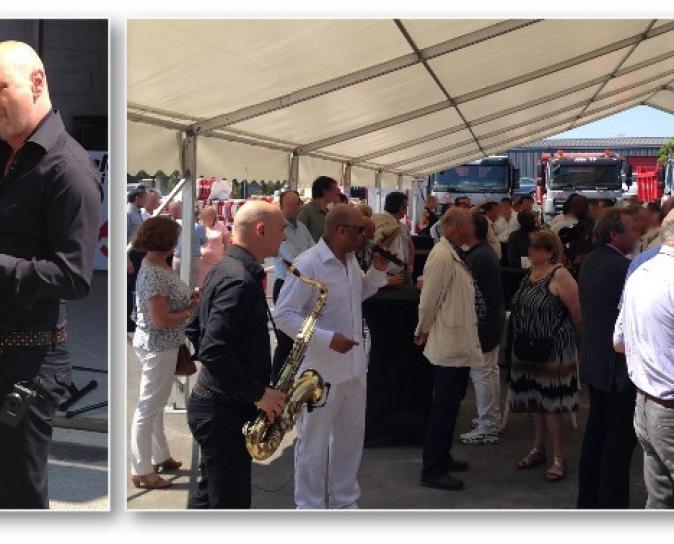 Inauguration des locaux d'une entreprise de BTP région IDF