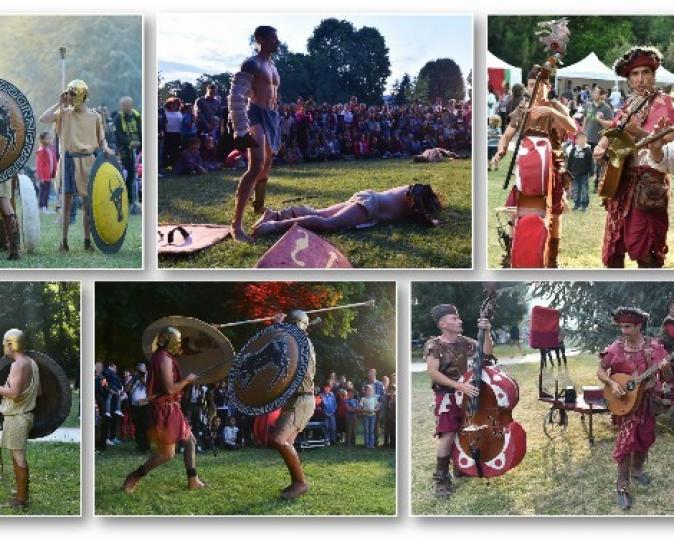 Fête de ville autour du thème de la mythologie en Ile-de-France