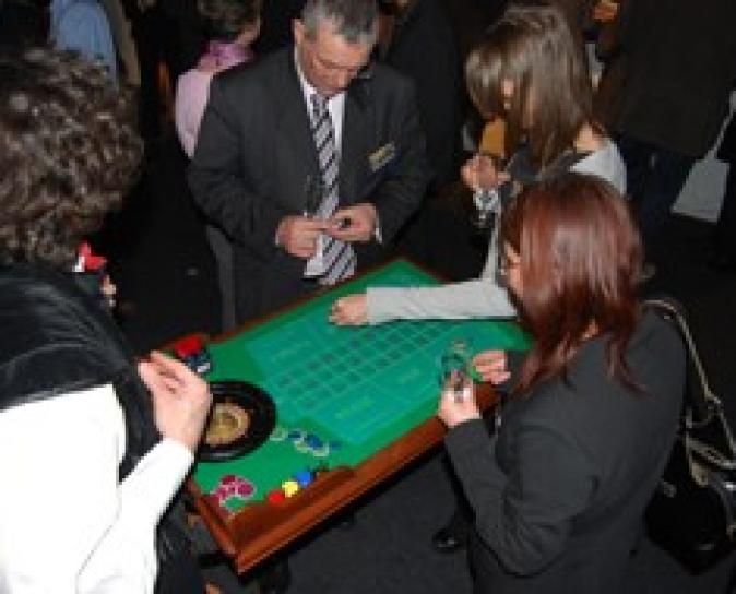 Soirée casino pour un groupe du BTP