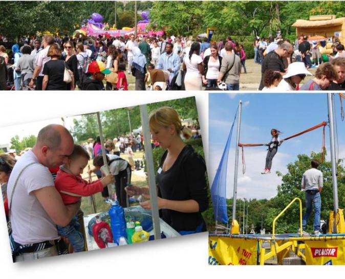 organisation de la fête de ville pour + de 10.000 personnes