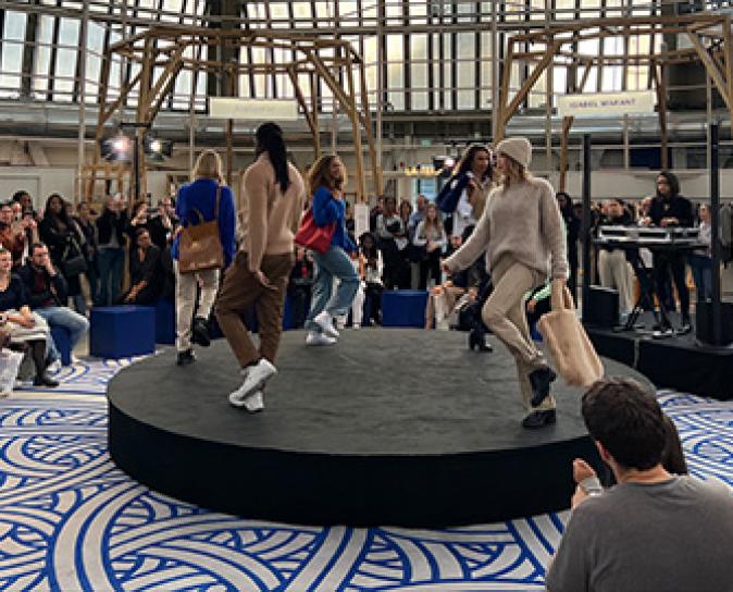 Organisation d'un défilé de mode au Printemps Haussmann à Paris 