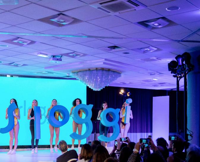 Prest'Agency organise le défilé de mode Sloggi dans lors de sa convention annuelle