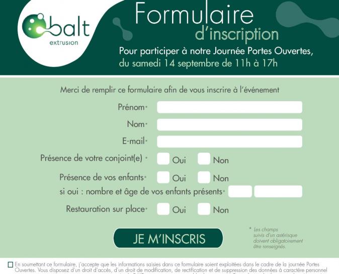 Communication pour une journée Portes Ouvertes, invitation, site web événement