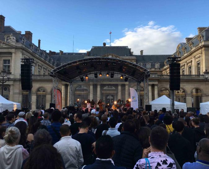 Prest'Agency, agence événementielle, organise un concert à Palais Royal à Paris